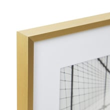 Gold Blair 16 x 16" Metal Photo Frame